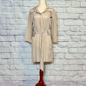 Mike & Chris Neutral Silk Jacket